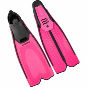 AQUATIC GUPPY FINS JR Dětské potápěčské ploutve, růžová, velikost 30-32
