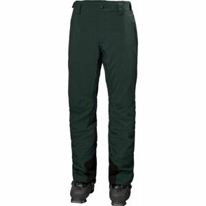 Helly Hansen LEGENDARY INSULATED PANT Pánské lyžařské kalhoty, tmavě zelená, velikost S