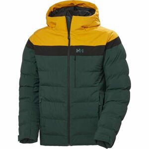 Helly Hansen BOSSANOVA PUFFY JACKET Pánská lyžařská bunda, tmavě zelená, velikost 2XL