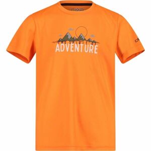 CMP KID T-SHIRT Chlapecké funkční triko, Oranžová, velikost 116