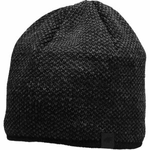4F Pánská zimní čepice Pánská zimní čepice, černá, velikost L