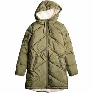 Roxy STORM WARNING Dámská zimní bunda, khaki, velikost