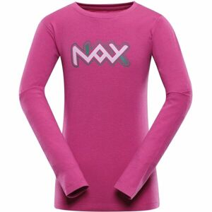 NAX PRALANO Dětské bavlněné triko, růžová, veľkosť 164-170