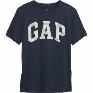 GAP V-FRC BASIC LOGO ARCH TEE Chlapecké tričko, Tmavě modrá,Bílá, velikost L