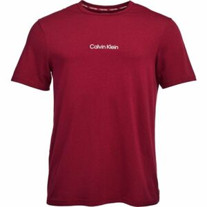 Calvin Klein Pánské tričko Pánské tričko, vínová, velikost L