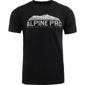 ALPINE PRO MODEN Pánské triko, černá, velikost XL