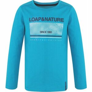 Loap BINDI Chlapecké triko, modrá, velikost 134-140