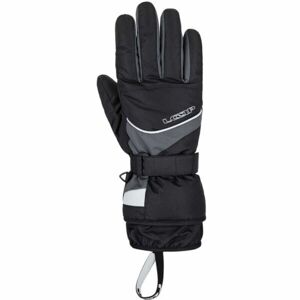 Loap ROKOS Pánské zimní rukavice, černá, velikost