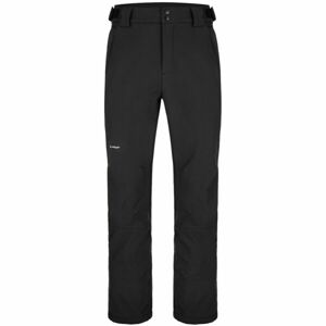 Loap LUPID Pánské softshellové kalhoty, černá, velikost L
