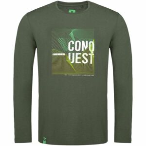 Loap ALEK Pánské triko, zelená, velikost XXL