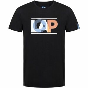 Loap ALBERTTO Pánské triko, černá, velikost L