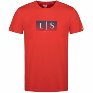 Loap ALLYSS Pánské triko, červená, velikost L