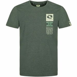 Loap BOSTAR Pánské triko, zelená, veľkosť M