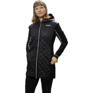 Swix MAYEN Dámská prošívaný kabát/vesta, černá, veľkosť XL
