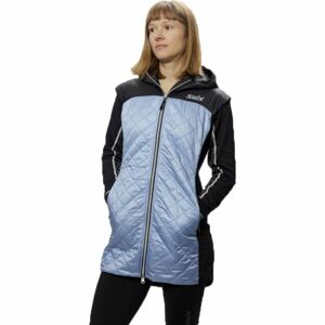 Swix MAYEN Dámská prošívaný kabát/vesta, modrá, velikost XL
