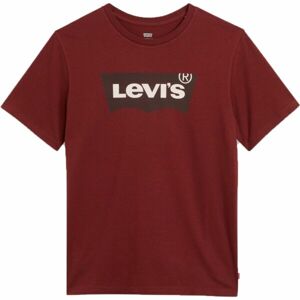 Levi's CLASSIC GRAPHIC T-SHIRT Pánské tričko, vínová, velikost S