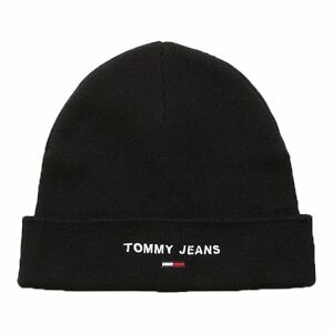 Tommy Hilfiger Pánská zimní čepice Pánská zimní čepice, černá, velikost UNI