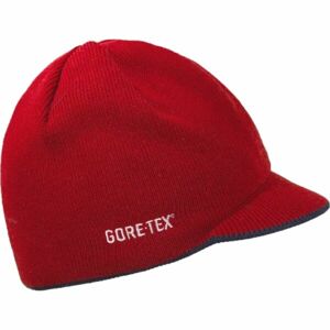 Kama GTX Zimní čepice s kšiltem, červená, velikost