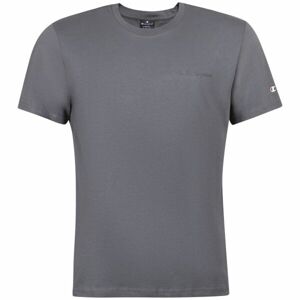 Champion CREWNECK T-SHIRT Pánské tričko, tmavě šedá, veľkosť S