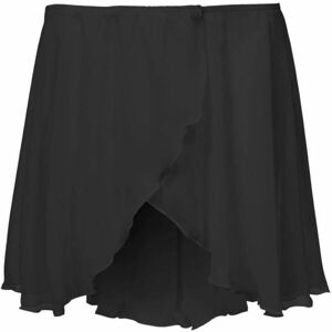 PAPILLON SHORT SKIRT Dětská baletní sukně, černá, velikost 140