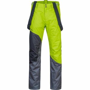Hannah Pánské lyžařské kalhoty Pánské lyžařské kalhoty, reflexní neon, velikost L