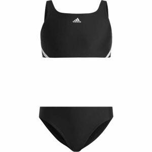 adidas 3S BIKINI Dívčí dvoudílné plavky, černá, velikost 128