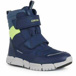 Geox J FLEXYPER B. Chlapecké kotníkové boty, modrá, velikost 28