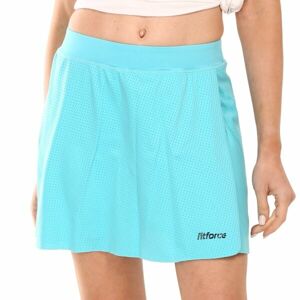 Fitforce RENDA Dámská běžecká sukně 2 v 1, tyrkysová, veľkosť L