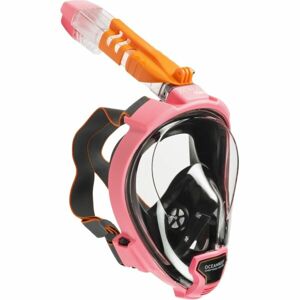 Ocean Reef ARIA QR + CAMERA HOLDER Šnorchlovací maska, růžová, velikost M/L