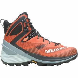 Merrell ROGUE HIKER MID GTX Pánské outdoorové boty, oranžová, velikost 41.5