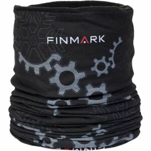 Finmark FSW-209 Multifunkční šátek s fleecem, černá, velikost UNI