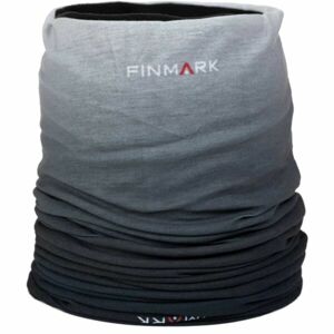 Finmark FSW-237 Multifunkční šátek s fleecem, tmavě šedá, velikost os