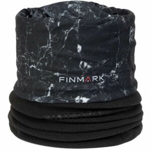 Finmark FSW-233 Multifunkční šátek s fleecem, černá, velikost UNI