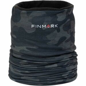 Finmark FSW-248 Dávčí multifunkční šátek s fleecem, tmavě šedá, velikost UNI
