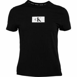Calvin Klein ´96 LOUNGE-S/S CREW NECK Dámské tričko, černá, veľkosť L