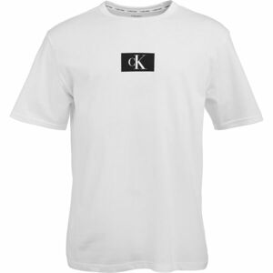 Calvin Klein ´96 GRAPHIC TEES-S/S CREW NECK Pánské tričko, bílá, velikost L