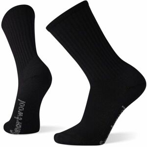Smartwool HIKE CE LIGHT CUSHION SOLID CREW Pánské ponožky, černá, velikost L