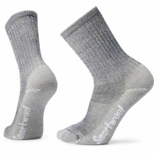 Smartwool HIKE CLASSIC ED LIGHT CUSHION CREW Pánské ponožky, šedá, velikost 38-41