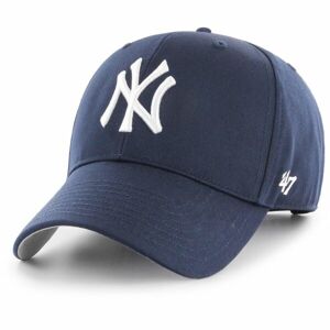 47 MLB NEW YORK YANKEES RAISED BASIC MVP Klubová kšiltovka, tmavě modrá, velikost