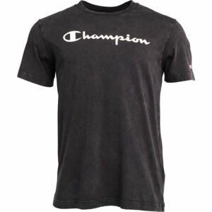 Champion OLD SCHOOL CREWNECK T-SHIRT Pánské tričko, tmavě šedá, velikost