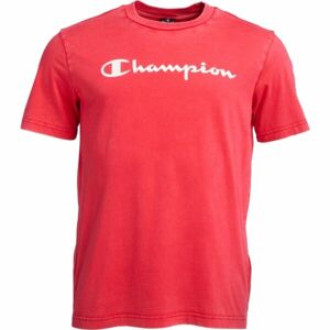 Champion OLD SCHOOL CREWNECK T-SHIRT Pánské tričko, červená, velikost M