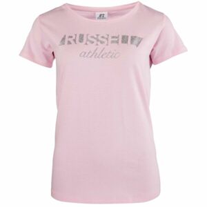 Russell Athletic T-SHIRT W Dámské tričko, růžová, velikost M