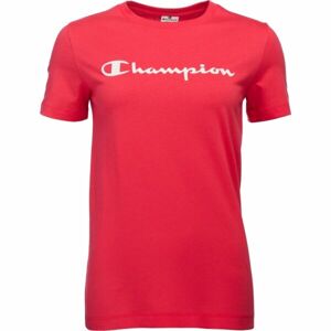 Champion CREWNECK T-SHIRT Dámské tričko, červená, veľkosť L