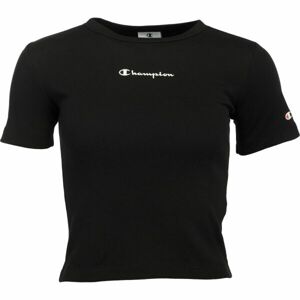 Champion AMERICAN CLASSICS CREWNECK T-SHIRT Dámské tričko, černá, veľkosť M