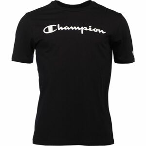 Champion AMERICAN CLASSICS CREWNECK T-SHIRT Pánské tričko, černá, velikost S