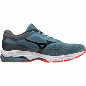 Mizuno WAVE PRODIGY 4 Pánská běžecká obuv, tmavě modrá, velikost 44.5