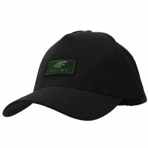 4F BASEBALL CAP Kšiltovka, černá, veľkosť M