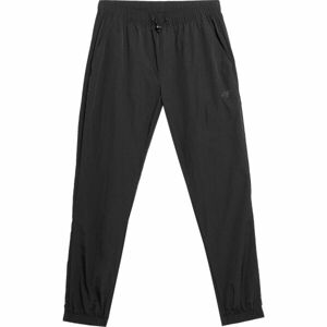 4F MEN´S TROUSERS Pánské kalhoty, černá, veľkosť L