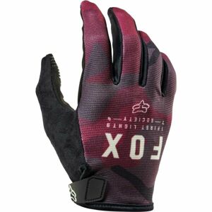 Fox RANGER GLOVE Cyklistické rukavice, fialová, velikost M