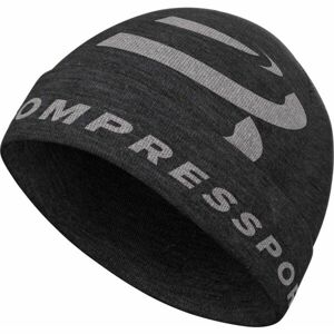 Compressport CASUAL BEANIE Zimní čepice, černá, veľkosť UNI